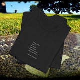 Charles Bukowski poem double sided T-Shirt