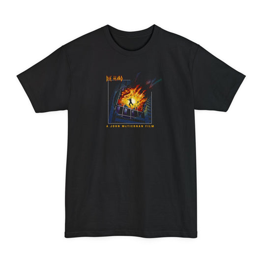 Die Hard meet Def Lep music film mash up Extra Tall T-Shirt
