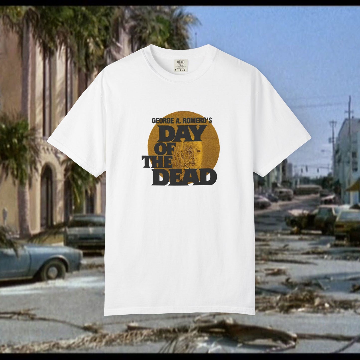 Day of the Dead Graphic T-Shirt — Vintage Horror Movie Design