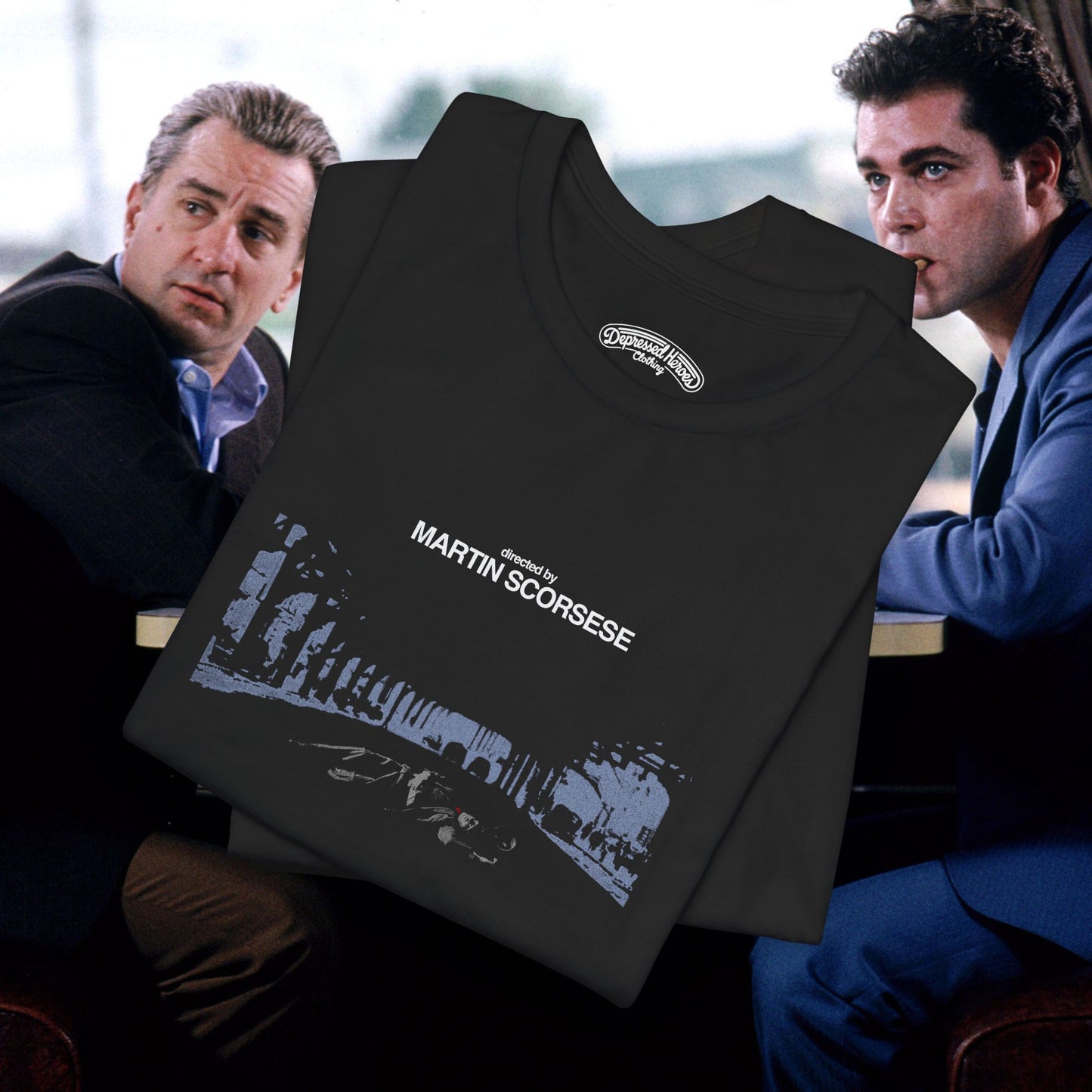 Goodfellas directed by Martin Scorsese T-Shirt | Unisex Dry Blend T