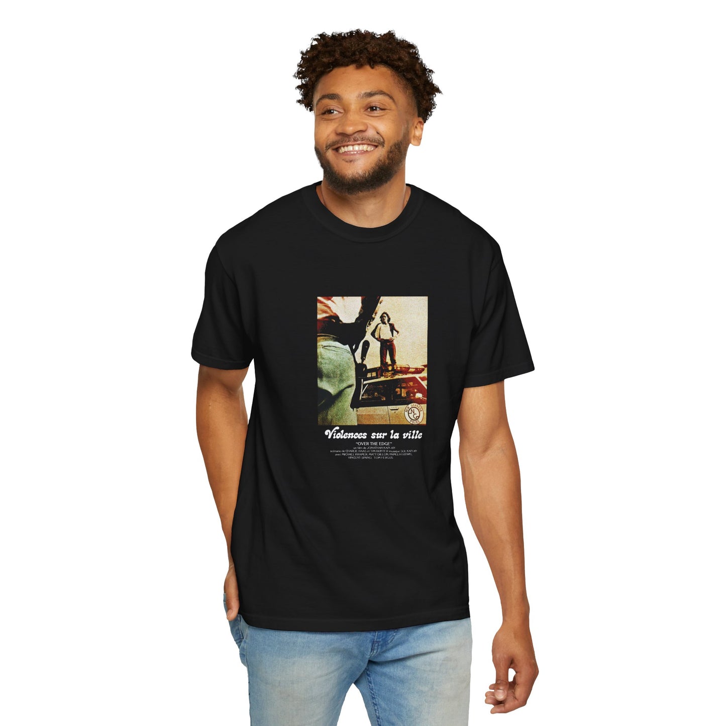 Over The Edge - Violences sur la ville - French Film Poster T-Shirt | Vintage Style