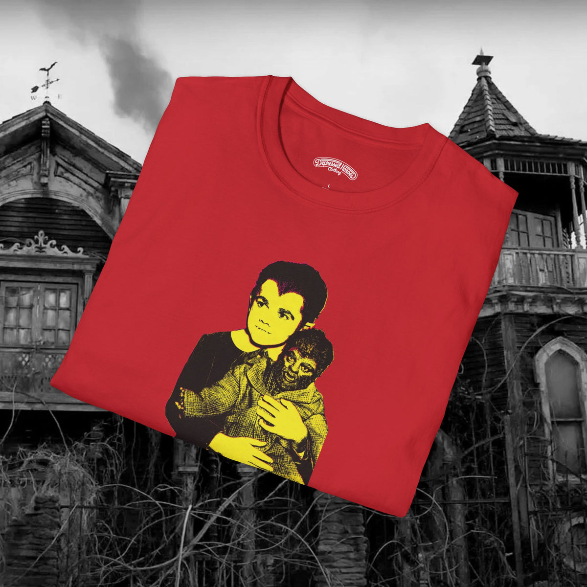 Eddie Munster and Woof Woof