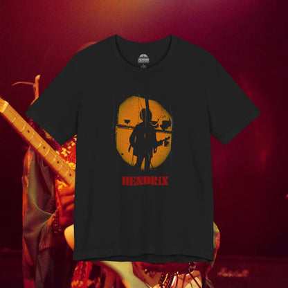 Jimi Hendrix Silhouette  T-Shirt