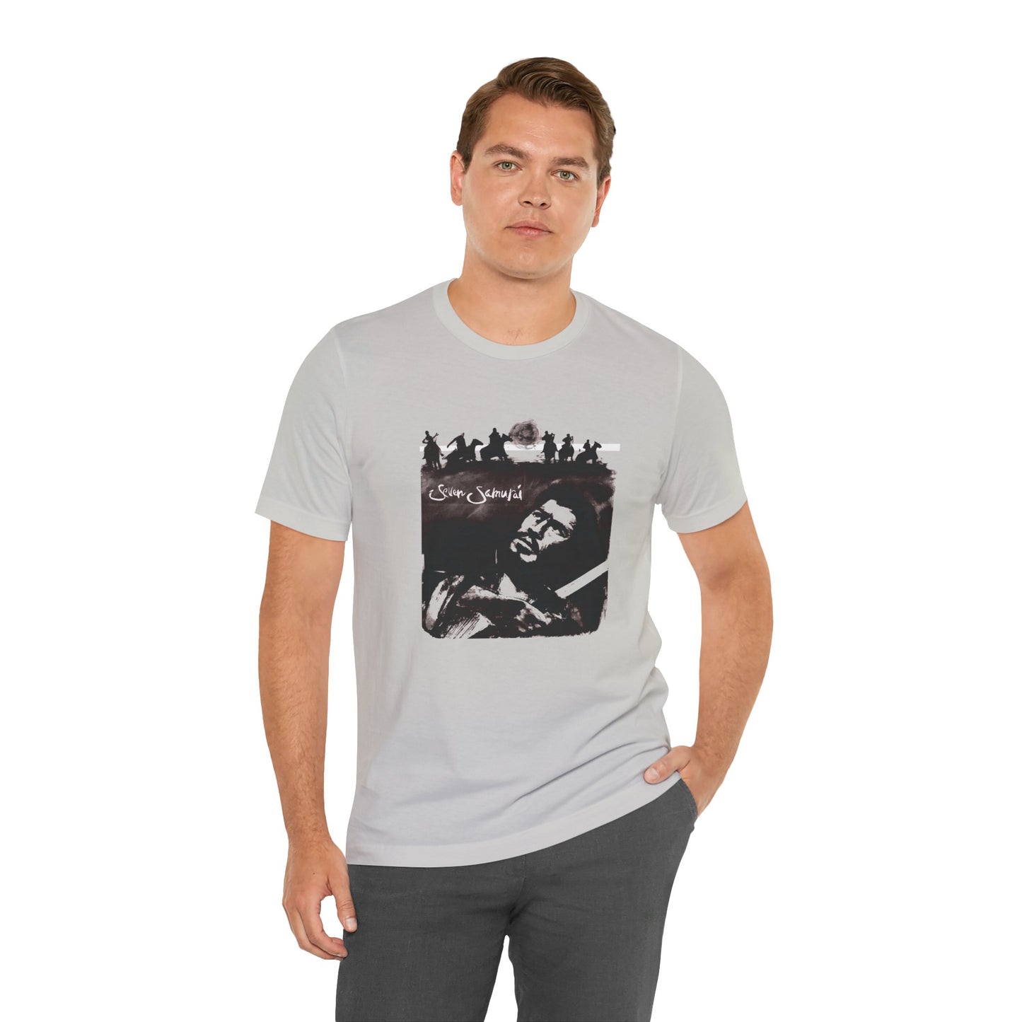 Seven Samurai T-Shirt - Akira Kurosawa Classic Film Tee - Japanese Cinema Cult Movie Merchandise