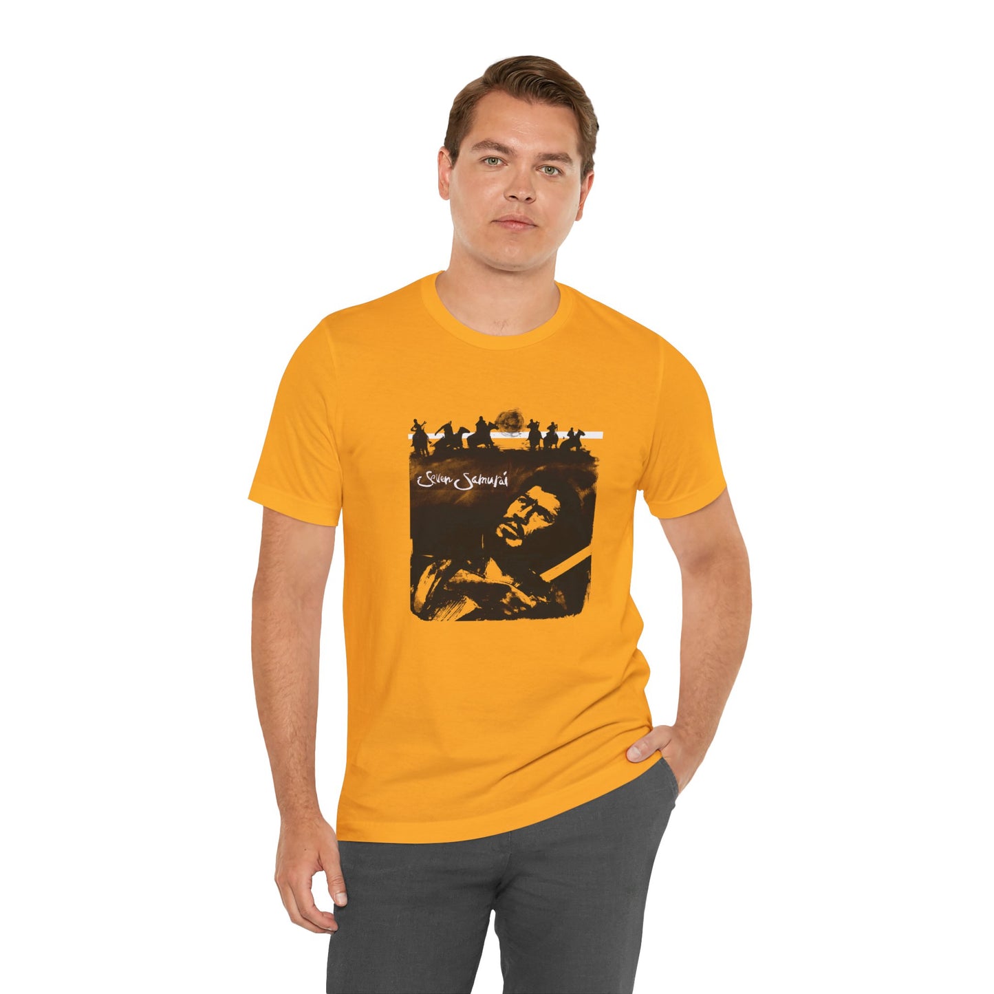 Seven Samurai T-Shirt - Akira Kurosawa Classic Film Tee - Japanese Cinema Cult Movie Merchandise