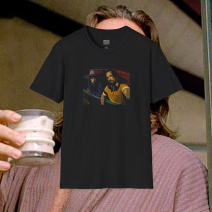 The Big Lebowski The Stranger and The Dude  selfie T-Shirt