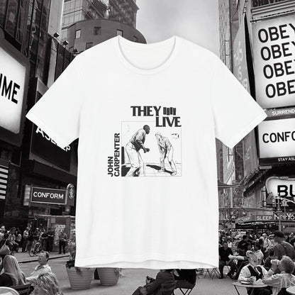 They Live meets Black Flag mash up T-Shirt