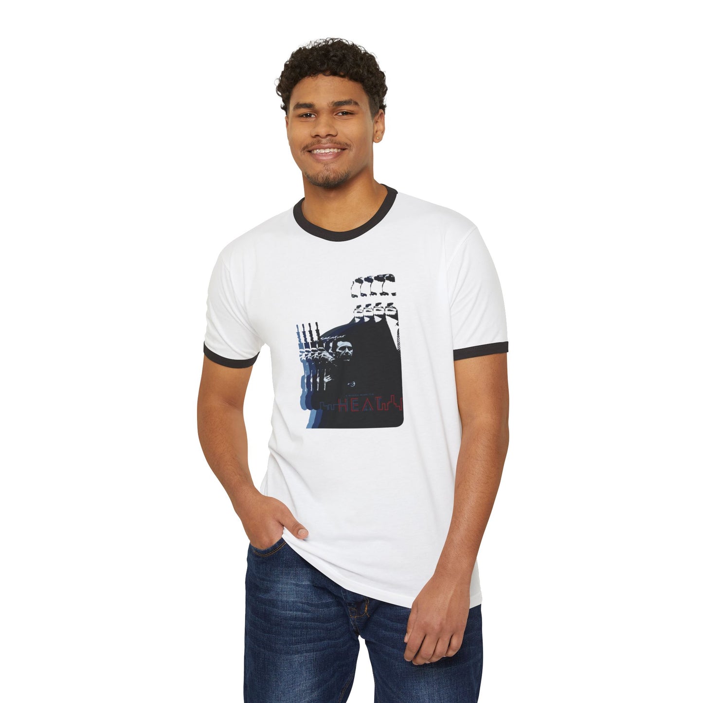 HEAT Michael Mann DeNiro Pacino  ringer T‑Shirt