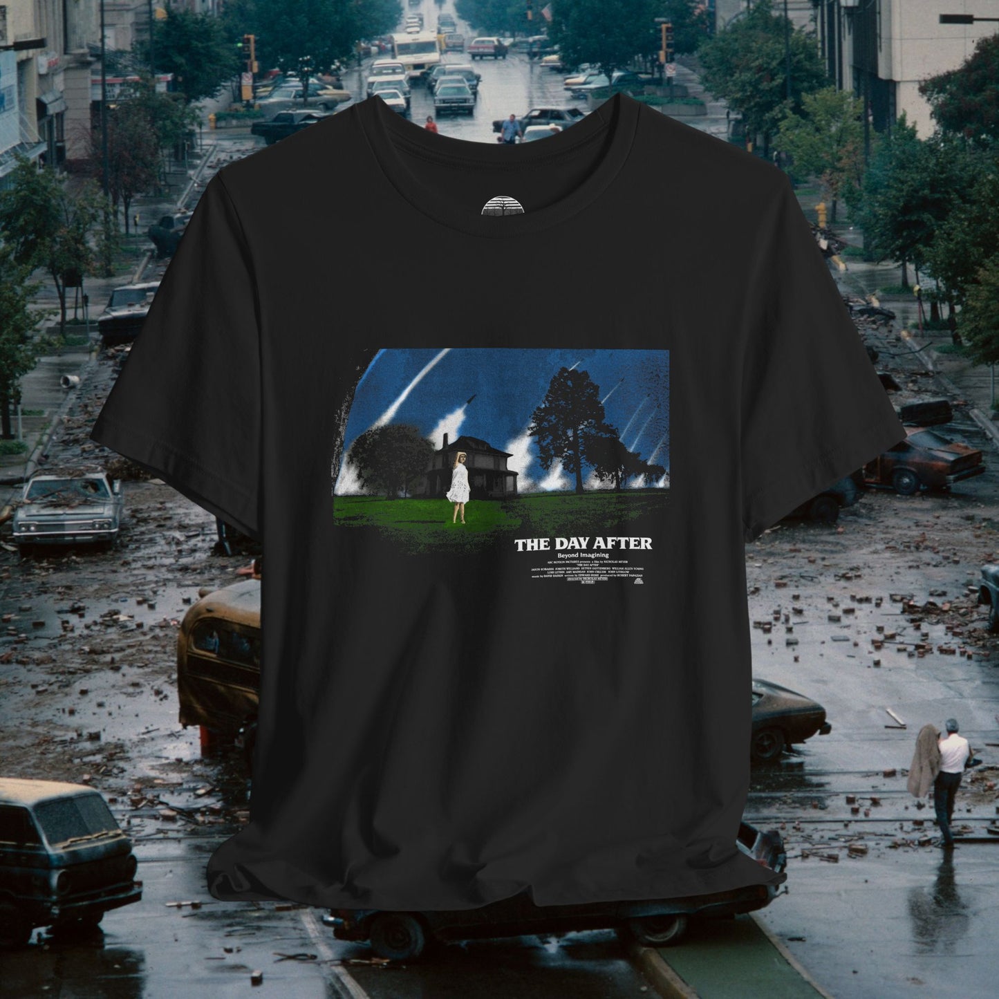 The Day After 1983 T-Shirt | 80s TV Movie Nostalgia | Cold War Gen X Trauma Retro 1980s Pop Culture Shirt