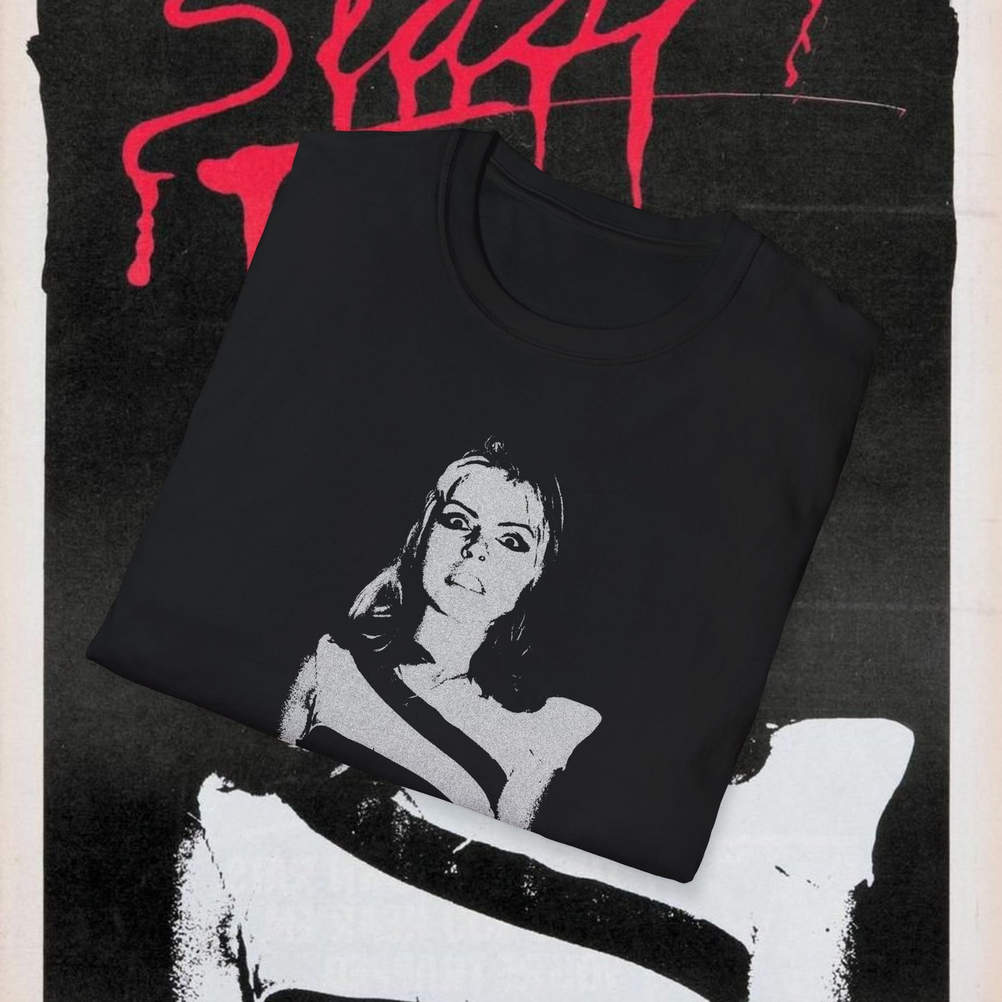 Blondie is pissed! Iconic Slash magazine cover T-Shirt