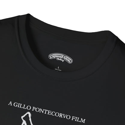 Rage Against the Machine meets The Battle of Algiers Movie T-Shirt — A Gillo Pontecorvo Film