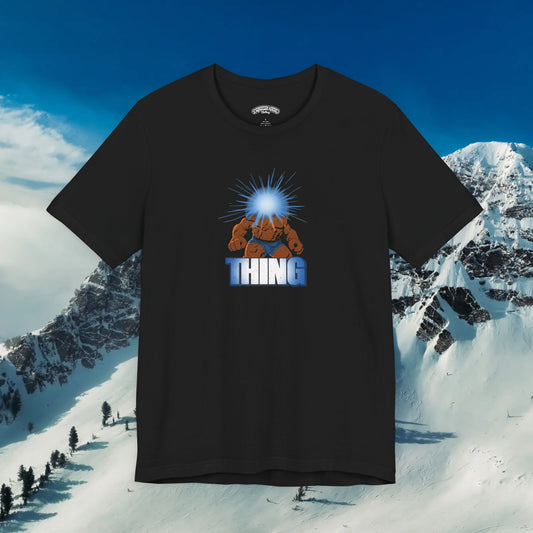 THING - Jack Kirby meet John Carpenter Unisex soft tee