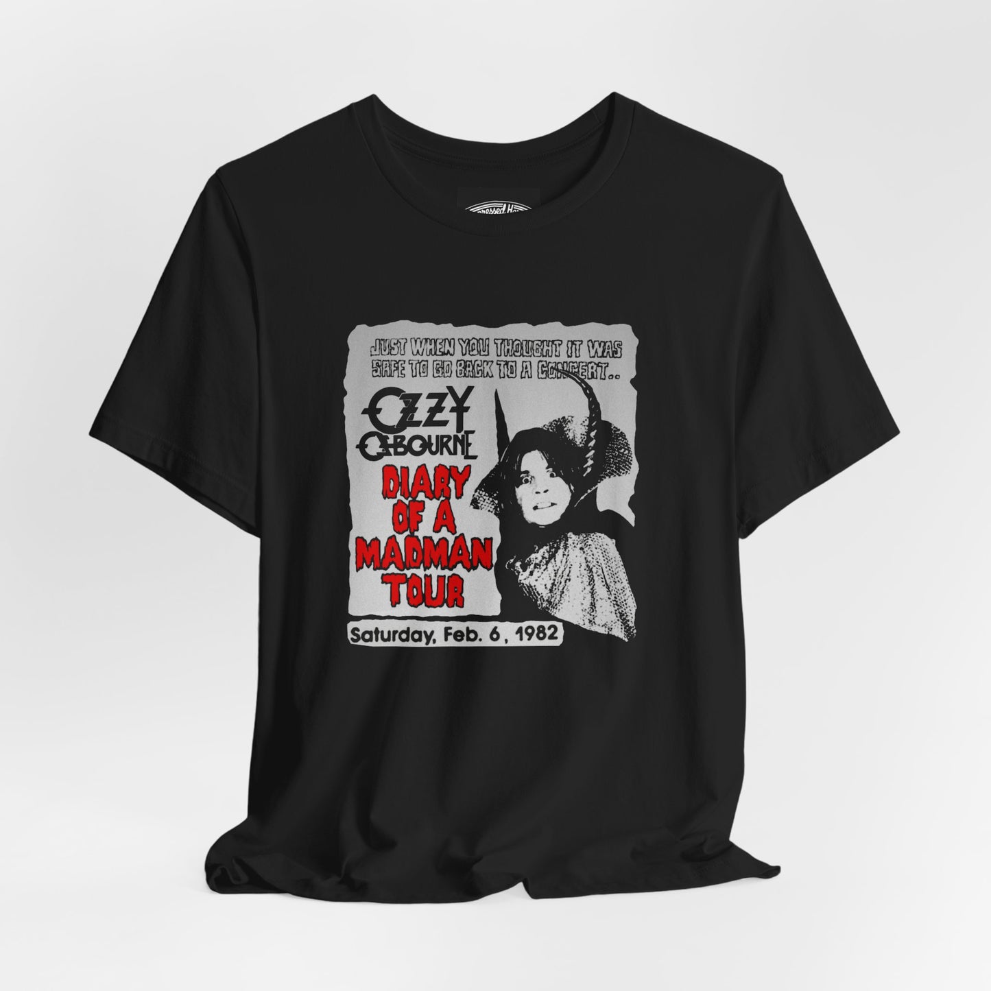Diary of a Madman 1982 Tour Vintage Concert Tee