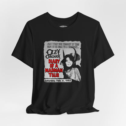Diary of a Madman 1982 Tour Vintage Concert Tee