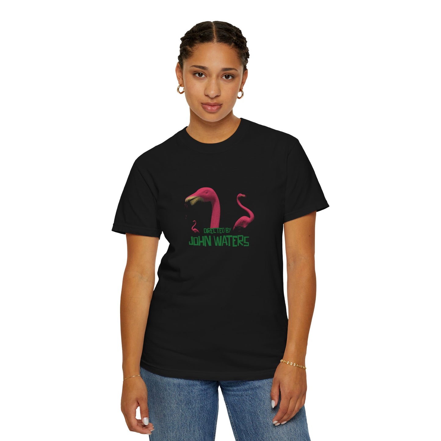 Directed by John Waters T-Shirt | Pink Flamingos graphic tee