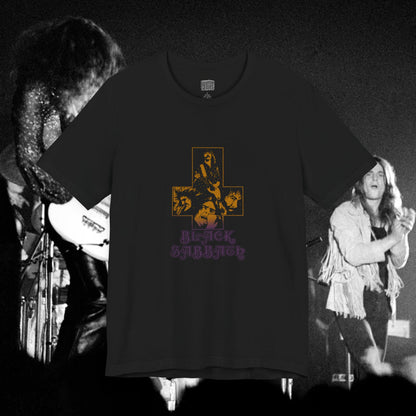 Sabbath upside cross vintage rock ad t-shirt