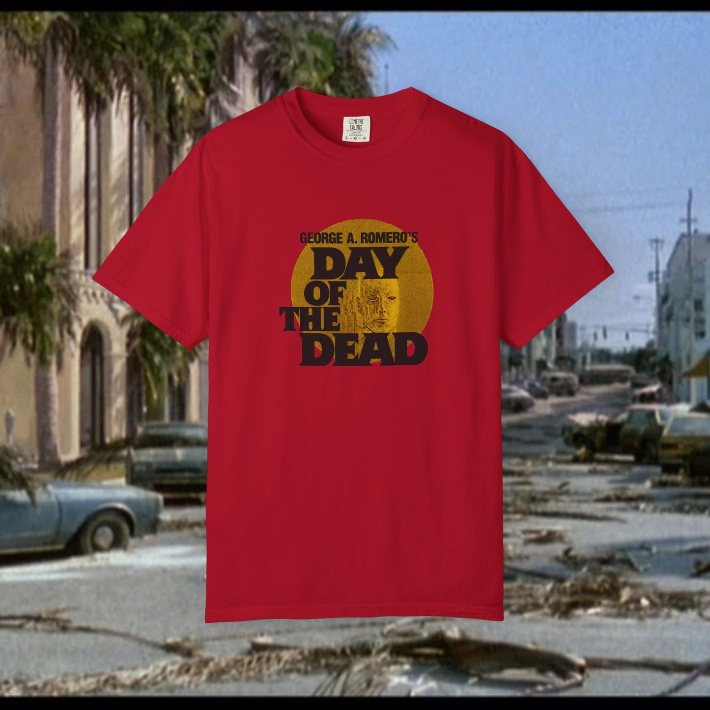 Day of the Dead Graphic T-Shirt — Vintage Horror Movie Design