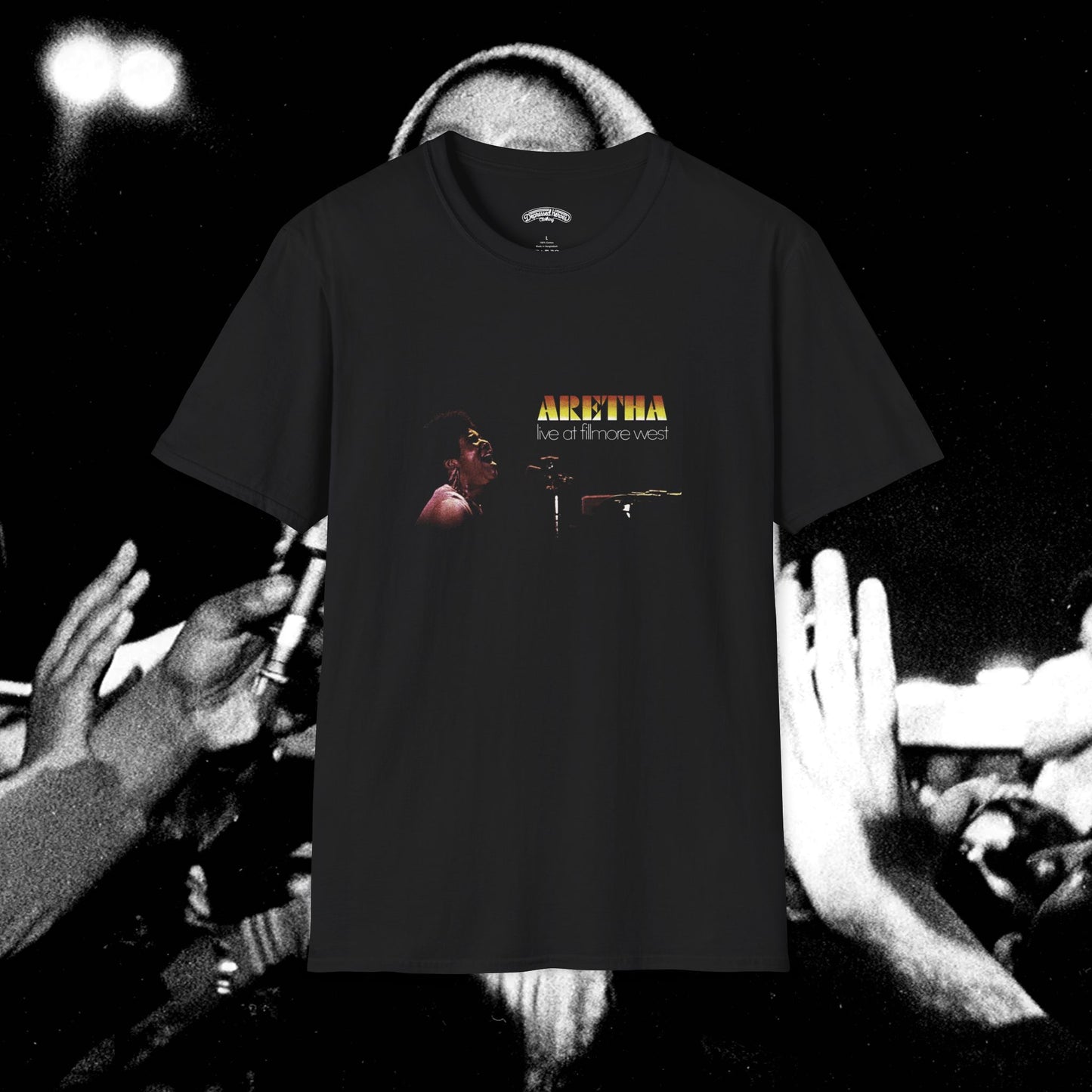 Aretha Live at the Filmore concert vintage style T-Shirt