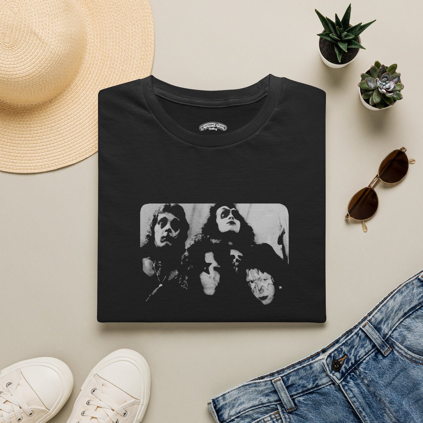 KISS Early Days band photo T-Shirt