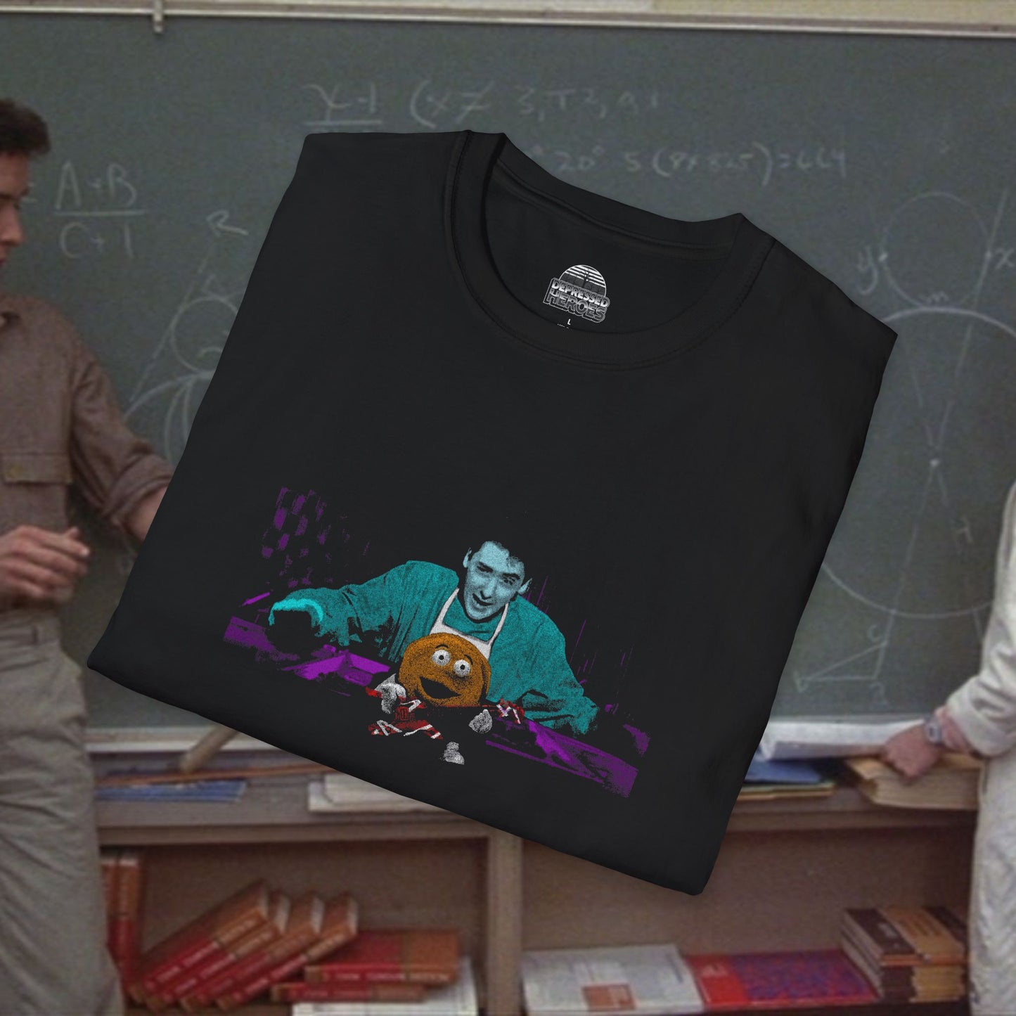 Better Off Dead Hamburger guitar T-Shirt