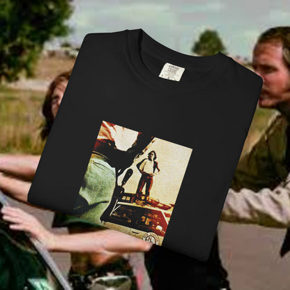 Over The Edge - Violences sur la ville - French Film Poster T-Shirt | Vintage Style
