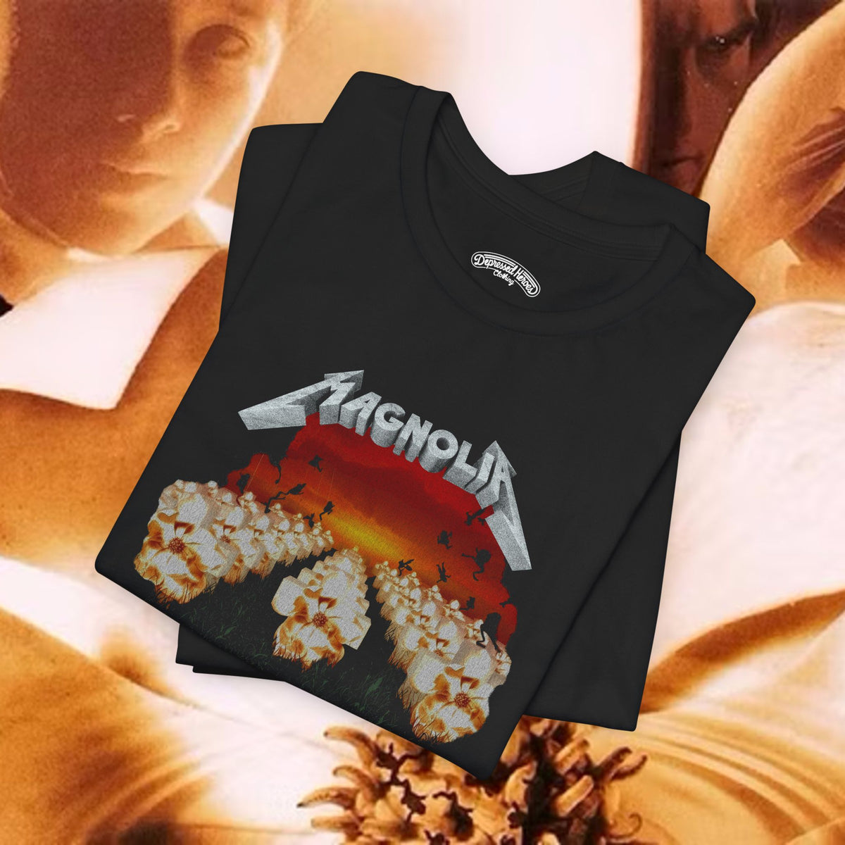 Metallica meets Magnolia Album Art Mash Up Tee