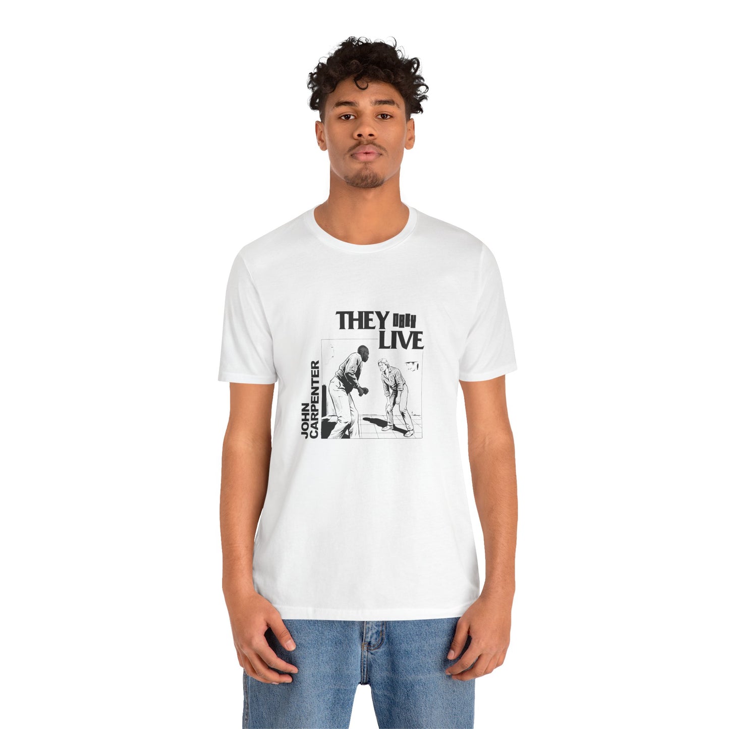 They Live meets Black Flag mash up T-Shirt