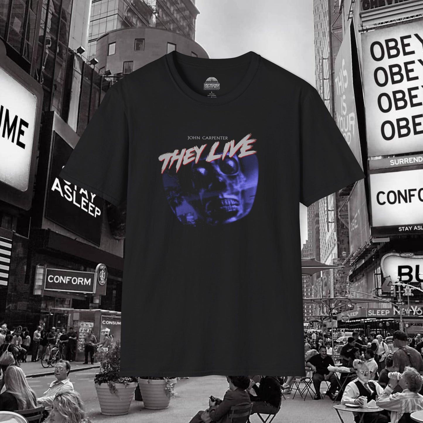 They Live John Carpenter's masterpiece tribute shirt