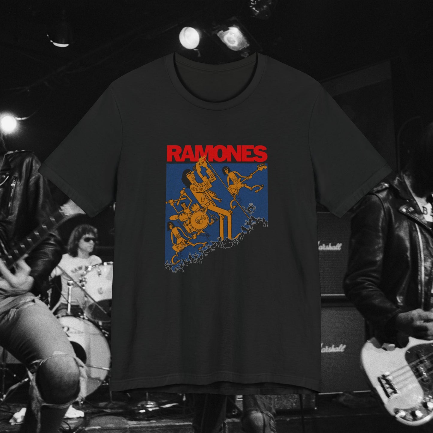 Ramones Vintage Australian Tour flyer 1983 T-Shirt