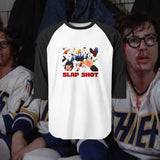 Slap Shot Hockey film Shirt — 3/4 Raglan