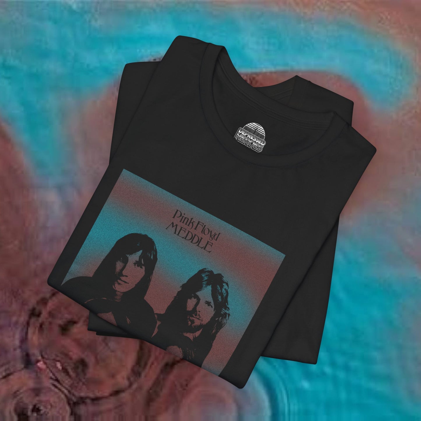 Pink Floyd Meddle vintage 1970s advert T-Shirt