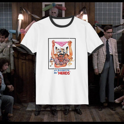Revenge of the Nerds original italian movie poster ringer T-Shirt