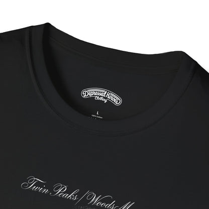 Twin Peaks The Return Woodsman meets the Piano Man film music mash up T-Shirt