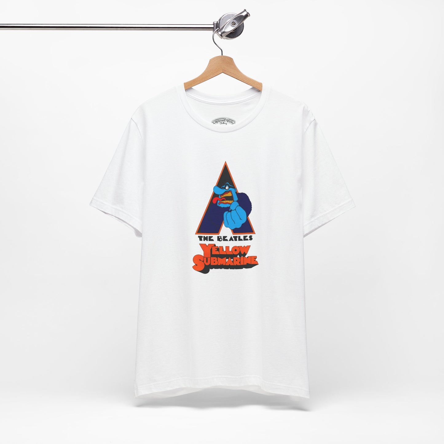 Yellow Submarine meets Clockwork Orange  Retro Beatles-Kubrick parody T-Shirt