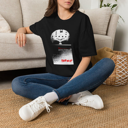 Friday the 13th Jason Mask T-Shirt | Horror Camp Crystal Lake