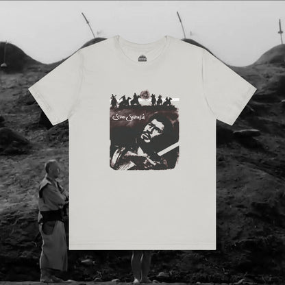 Seven Samurai T-Shirt - Akira Kurosawa Classic Film Tee - Japanese Cinema Cult Movie Merchandise