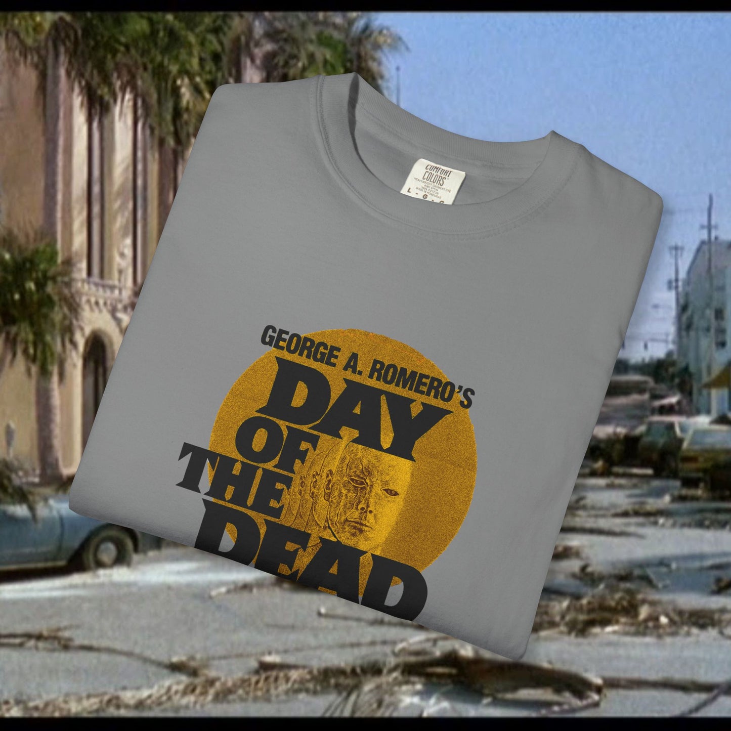 Day of the Dead Graphic T-Shirt — Vintage Horror Movie Design