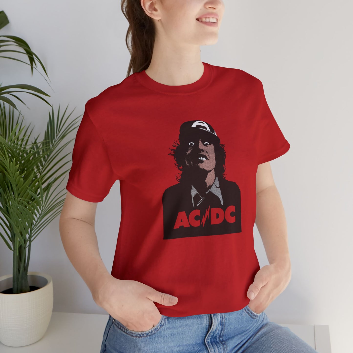 AC/DC vintage style double sided T-Shirt