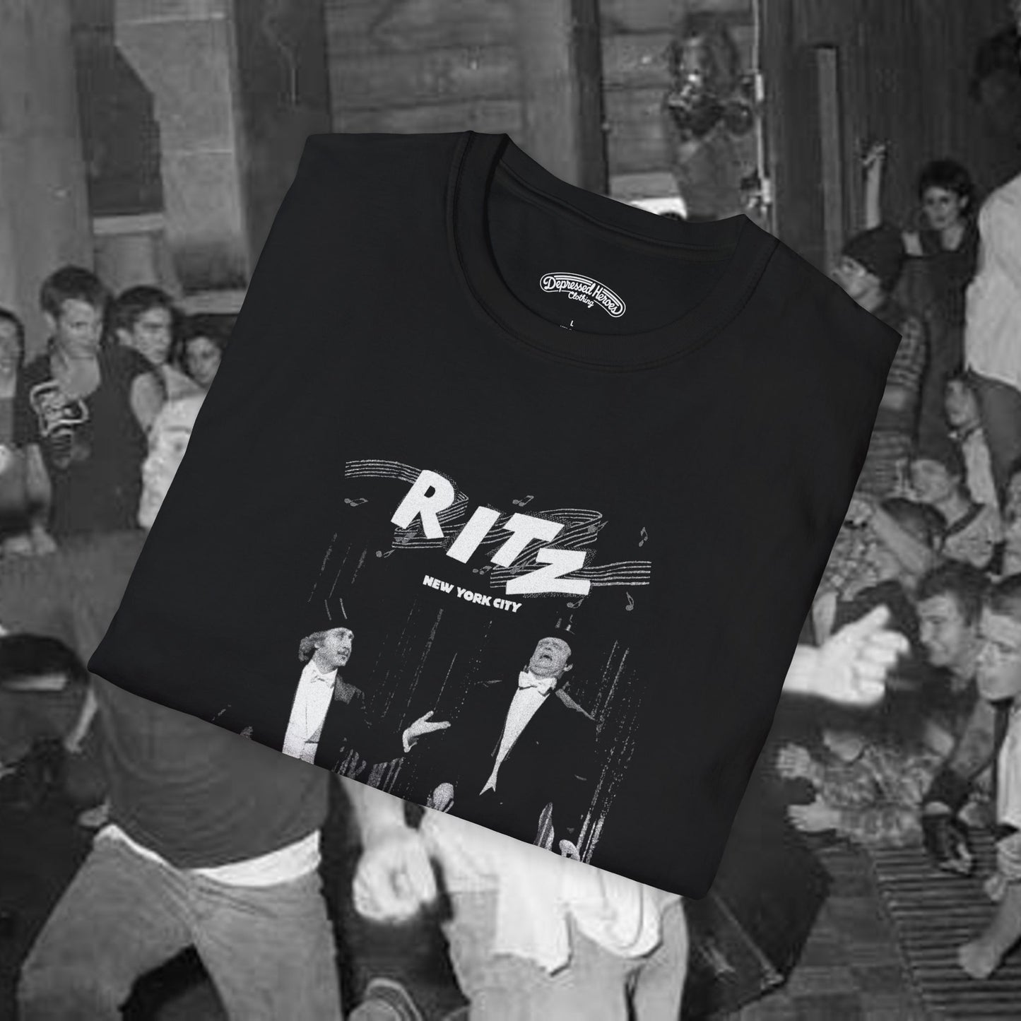 Young Frankenstein The Ritz New York City mash up T-Shirt