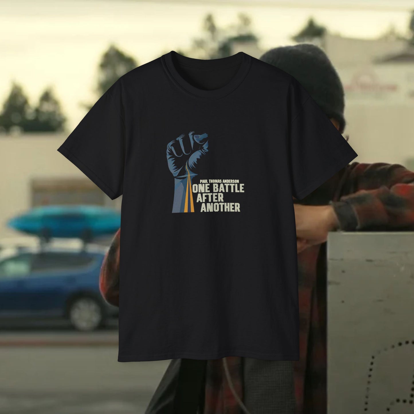 One Battle After Another protest fist PT Anderson T-Shirt