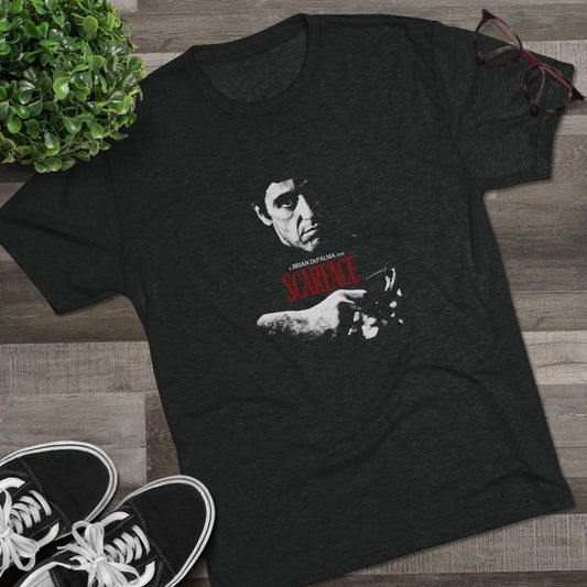 Scarface Tony Montana tri-blend graphic T Shirt