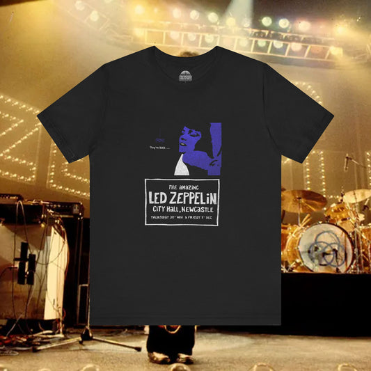Zep City Hall Newcastle Concert T-Shirt