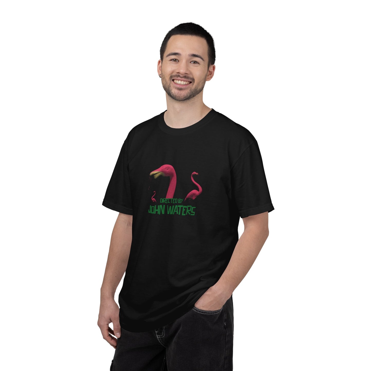 Directed by John Waters T-Shirt | Pink Flamingos graphic tee