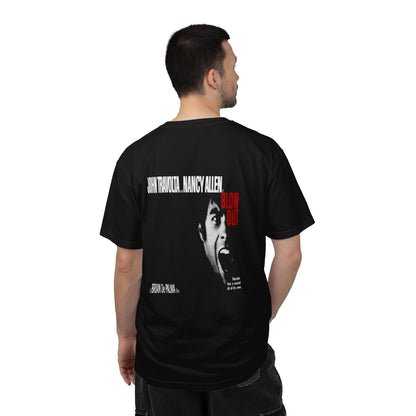 Blow Out Brin DePalma John Travolta double sided T-Shirt