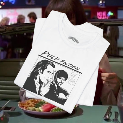 Pulp Fiction meets Sonic Youth mash up T-Shirt | Tarantino