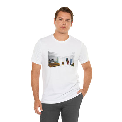 2001 A Space Odyssey Scene 680 Take 1 White Room Astronaut T-Shirt