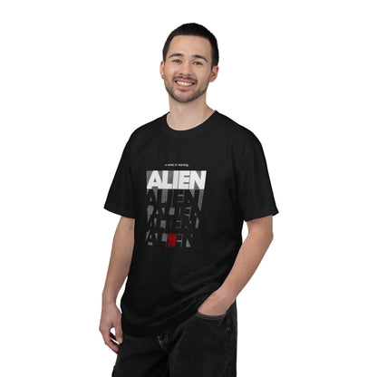 ALIEN typographic repeat T-shirt | 1979 film sci-fi graphic tee